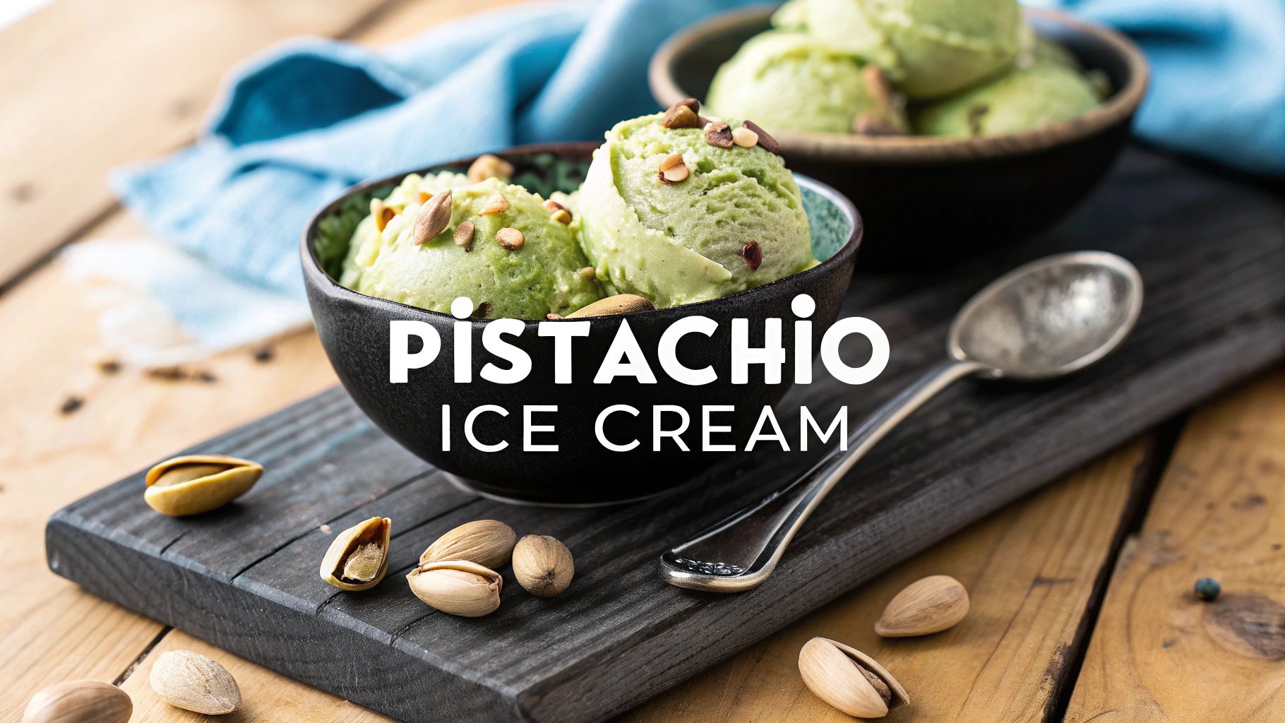 Ditch Artificial Flavors: Make Authentic Pistachio Ice Cream at Home